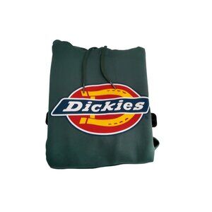 Dickies Green Pullover Hoodie With Logo Graphic Front S
